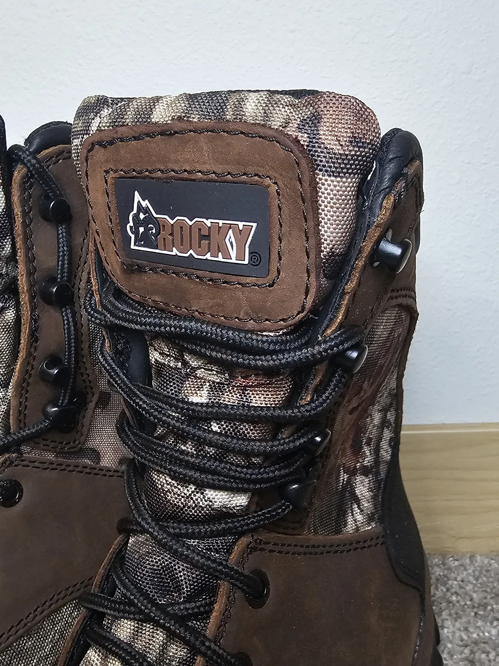 Rocky Men's Brown Camouflage Hunting Boots